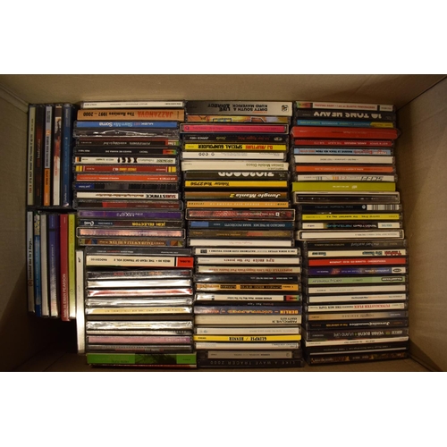 196 - A large collection of cased CDs to mainly include genres such as dance/techno (approx 100) to includ... 