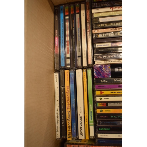 197 - A large collection of cased CDs to include various genres such as 70s, 80s, 90s, 00s etc (approx 100... 