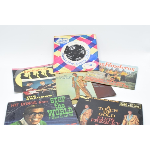 199 - A large collection of 1960s 45s records to include Elvis Presley, Buddy Holly, The Tommy Steele Stor... 