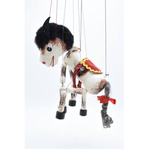 286 - A mid 20th century children's toy Pelham Puppet Muffin the Mule. In well used condition. A great loo... 