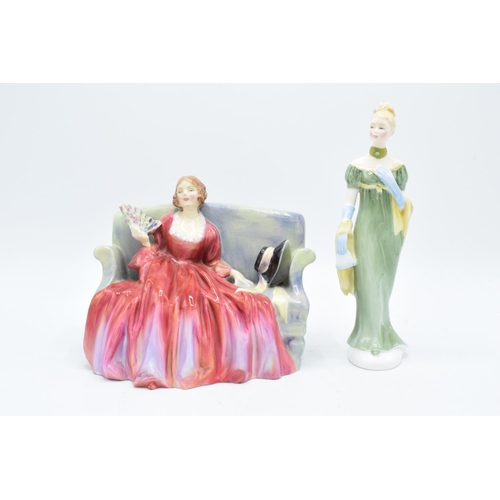 177 - Royal Doulton lady figures to include Lorna HN2311 and Sweet and Twenty HN1298 (2). Lorna is in good... 