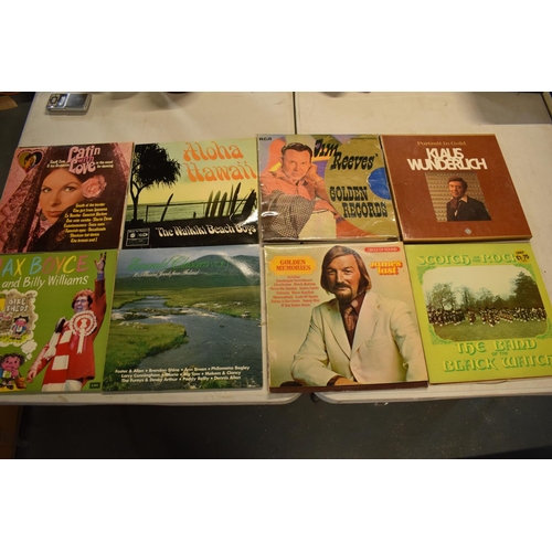 196A - A collection to mainly 12'' LPs and vinyls to include artists such as ABBA, the Beach Boys, Carpente... 