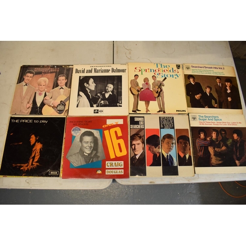 196 - A large collection of LPs records mainly from the 1960s period to include artists such as Skeeter Da... 