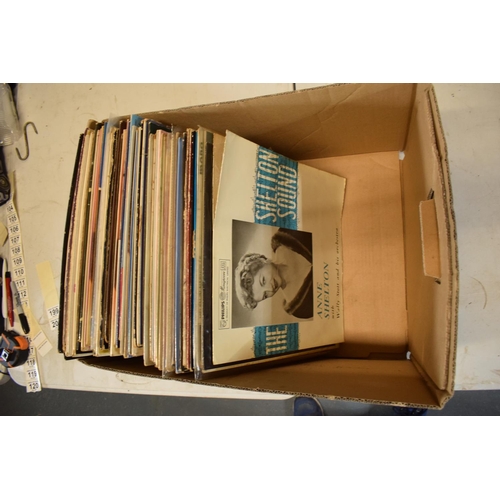 198 - A large collection of LPs records mainly from the 1960s period to include artists such as Dusty Spri... 