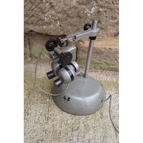 239 - A scientific instrument/ microscope style item by Beck of London. 31cm tall. Untested.