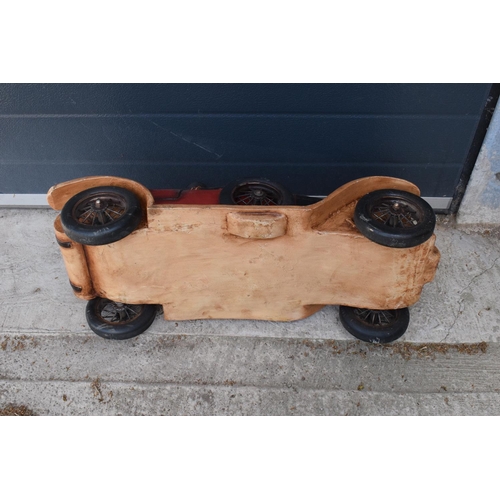 279 - A vintage Reprocrafters style large model of a vintage car '1913' to number plate. 69cm long. In goo... 