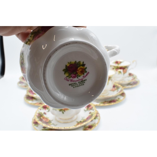 52 - A collection of Royal Albert Old Country Roses items to include 6 trios (18 pieces). In good conditi... 