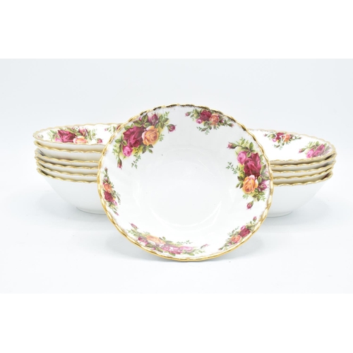 55 - A collection of Royal Albert Old Country Roses items to include 12 x 6 1/4'' bowls (12). In good con... 