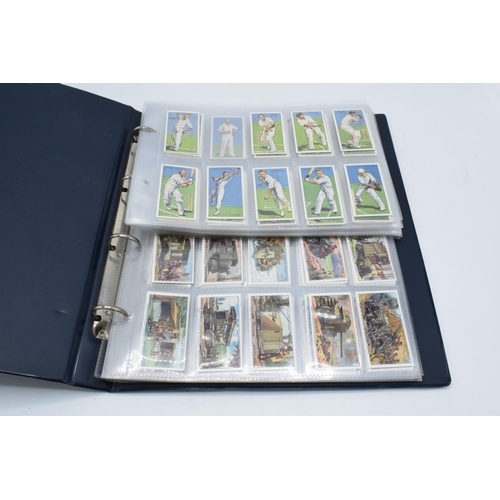 215J - A quantity of cigarette cards to consist of various themes to incluide cricket, sport, war time etc ... 