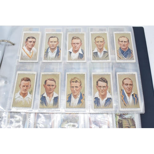 215J - A quantity of cigarette cards to consist of various themes to incluide cricket, sport, war time etc ... 