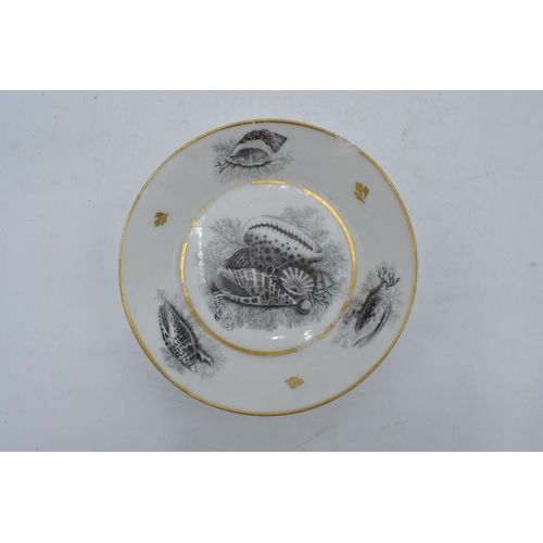 95E - A 19th century small pottery bowl with 'BFB' to reverse for Barr, Flight and Barr, Worcester depicti... 