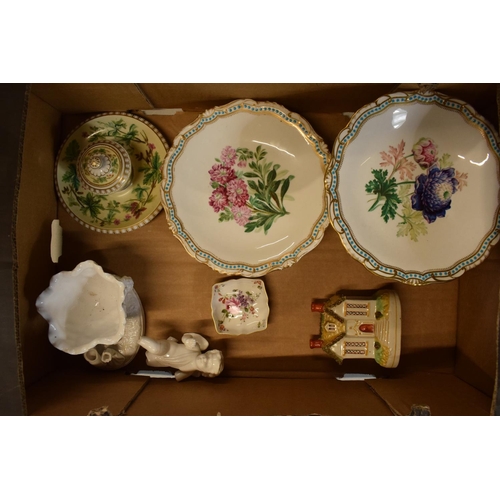 95G - A collection of 19th but mainly 20th century Staffordshire and other pottery to include comports, a ... 