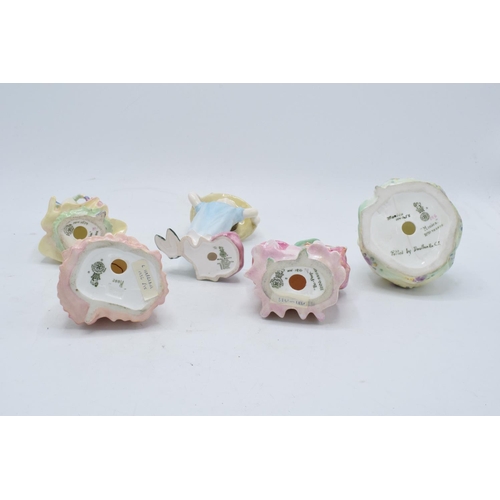 138 - A collection of Royal Doulton figures to include Monica HN1458 a/f, Rose a/f, Bo Peep HN1811 a/f, Ba... 