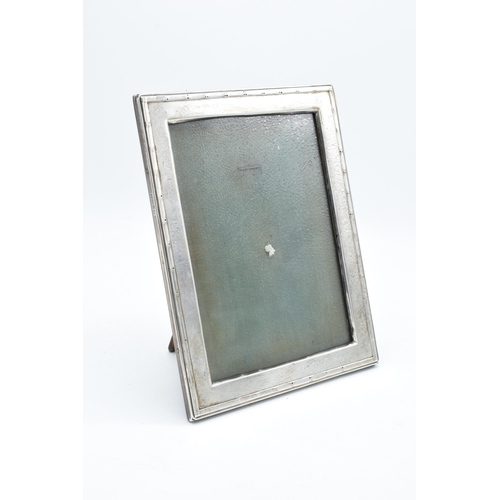 312 - A silver picture frame (Birmingham 1919). In good condition with no obvious damage or restoration. S... 