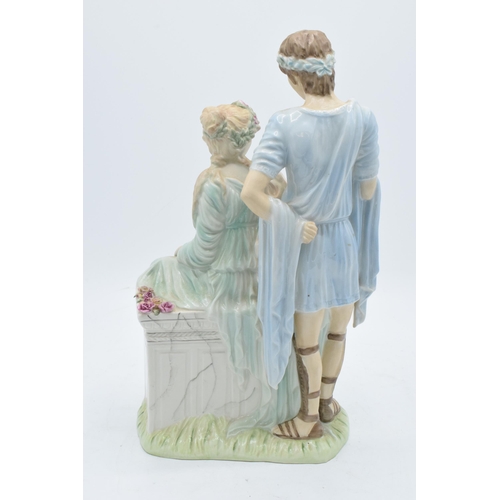 119 - Large Wedgwood figure 'Adoration' from the Classical Collection. Number 1039/3000. 30cm tall. In goo... 
