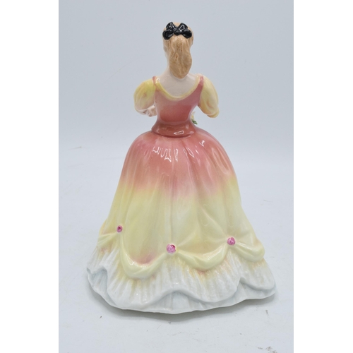 137 - Royal Doulton lady figure Sarah HN3380. Signed by Michael Doulton. In good condition with no obvious... 