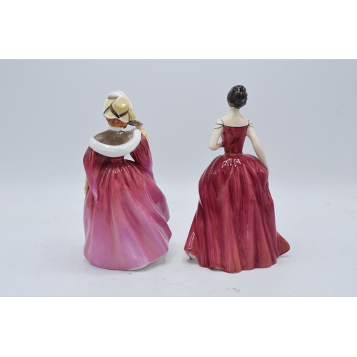 168 - Royal Doulton Lady figures to include Innocence HN2482 and Sunday Morning HN2184(2). In good conditi... 