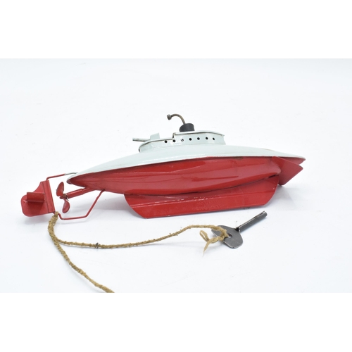 201 - Sutcliffe model Unda-Wunda Diving Submarine 'Dives and Rises like a Real Submarine'. Untested. In go... 