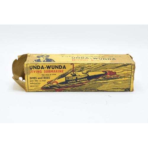 201 - Sutcliffe model Unda-Wunda Diving Submarine 'Dives and Rises like a Real Submarine'. Untested. In go... 