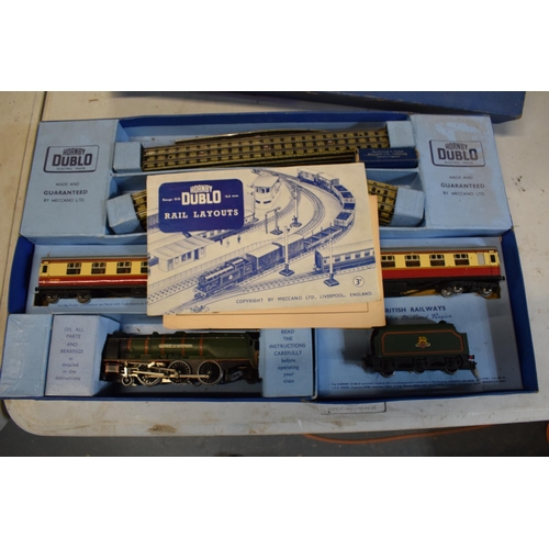 268 - Hornby (Meccano) Dublo electric train set Duchess of Montrose Gauge 00. All untested. Appears to be ... 