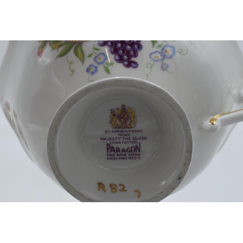 59 - A collection of cups and saucers / duos to include Aysnley and Paragon depicting regal style scenes ... 