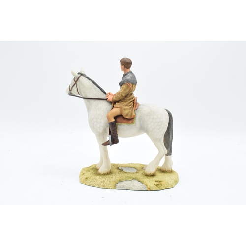 75 - Sherratt and Simpson model of Beringar and his horse from the Cadfael Chronicles series. 22cm tall. ... 