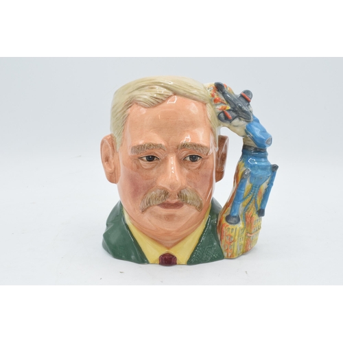 116 - Large Royal Doulton character jug H G Wells D7095 537/1998. In good condition with no obvious damage... 