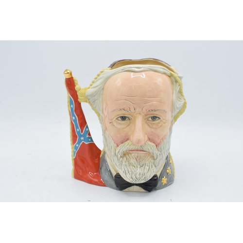 120 - Large double sided Royal Doulton character jug Ulysses S Grant / Robert E Lee D6698. In good conditi... 