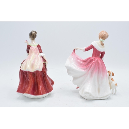 126 - Boxed Royal Doulton lady figures to include Flower of Love HN3970 and My Best Friend HN3011 (2). In ... 