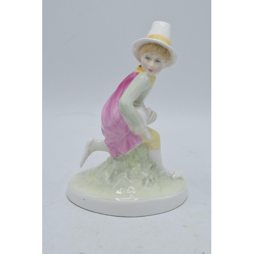 136 - Royal Doulton The Nursery Rhymes Collection figure Tom, Tom, The Piper's Son HN3032. In good conditi... 