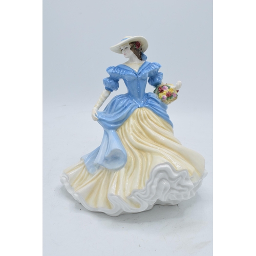 144 - Large Royal Doulton Prestige lady Figure of the Year 2007 Lady Anna Louise HN4966. Numbered edition,... 