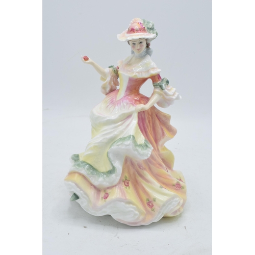 145 - Royal Doulton lady figure Rose HN3709. In good condition with no obvious damage or restoration. 21cm... 