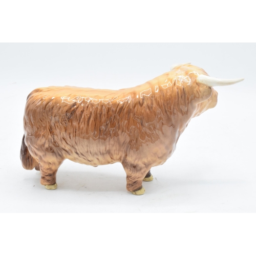 151 - Beswick Highland Bull. In good condition with no obvious damage or restoration apart from one horn i... 