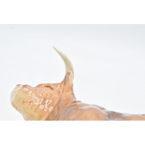 151 - Beswick Highland Bull. In good condition with no obvious damage or restoration apart from one horn i... 