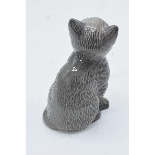 178 - Beswick British Blue cats to include Persian Cat Seated Model 1867 together with Persian Cat 1886 (2... 