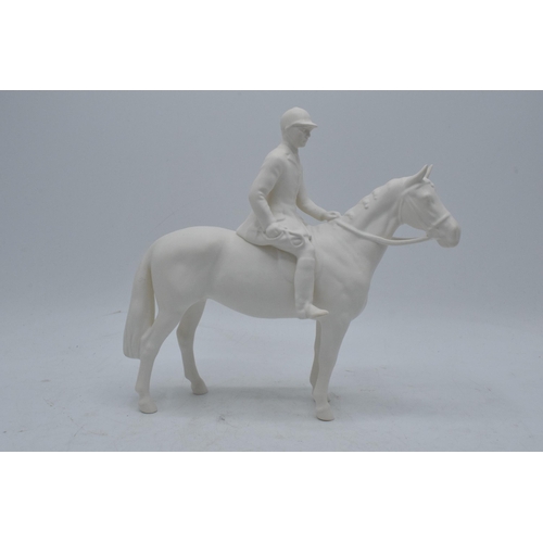 189 - Beswick Huntsman on white matte horse 1501. In good condition with no obvious damage or restoration.