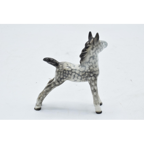 194 - Beswick rocking horse grey foal 763. 8.5cm tall. It appears to be in good condition though upon clos... 