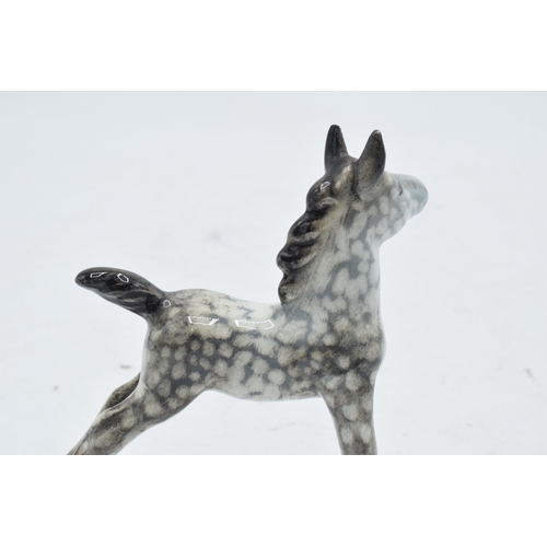 194 - Beswick rocking horse grey foal 763. 8.5cm tall. It appears to be in good condition though upon clos... 