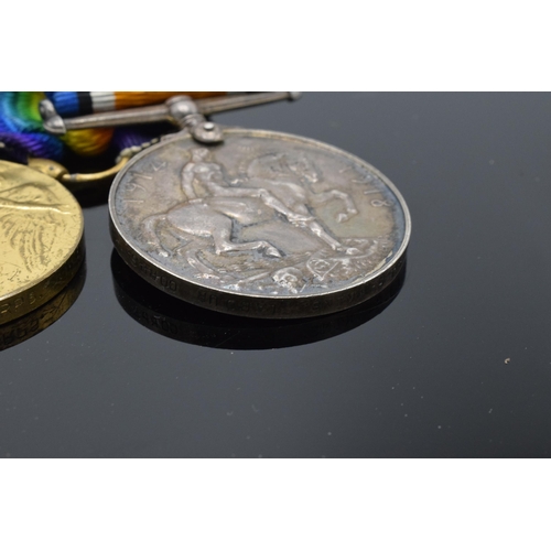 221 - A pair of World War One (WW1) medals to include 1914-1918 medal and 'The Great War for Civilisation ... 