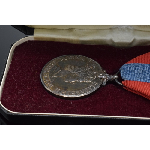 223 - A cased Imperial Service Medal awarded to Edwin Pringle.