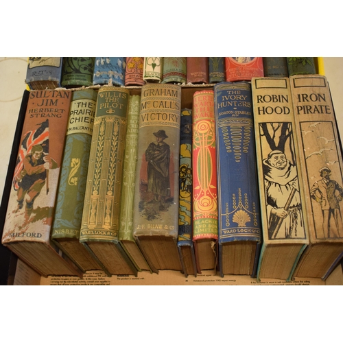 253 - A collection of children's books and prize bindings to include various titles such as Willis The Pil... 