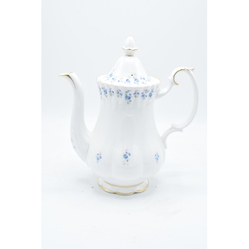 44 - Royal Albert coffee pot in the Memory Lane design. In good condition with no obvious damage or resto... 