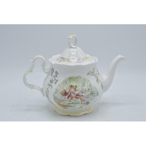 71A - Royal Albert teapot The World of Beatrix Potter. 16cm tall. In good condition with no obvious damage... 