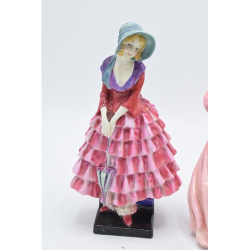 108 - Royal Doulton figures to include Marguerite HN1928 and Priscilla HN1340 (restored) (2). In good cond... 