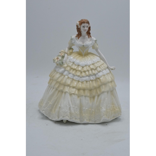 124 - Coalport limited edition figure Lily CW157 from the Four Flowers collection. In good condition with ... 