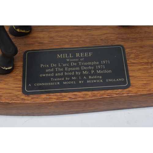 155B - Beswick Mill Reef on wooden base. In good condition no obvious damage or restoration. Second quality... 