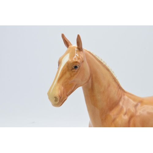 156 - Beswick palomino Hackney horse 1361. 20cm tall. In good condition with no obvious damage or restorat... 