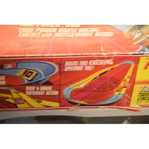 328 - Matchbox Superfast Track.800 Twin Power Boost Racing Circuit. Untested. Please check the photos as t... 