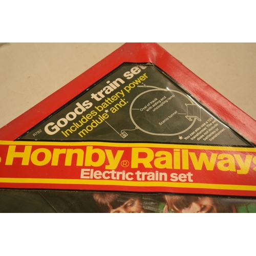 330 - Hornby Railways Electric Train Set R782 Goods train set. Untested. Please check the photos as to con... 