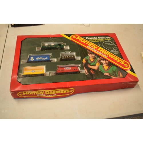 330 - Hornby Railways Electric Train Set R782 Goods train set. Untested. Please check the photos as to con... 